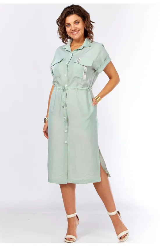 Платье Ольга Стиль С931 светло-зеленый