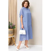 Платье Volna 1422 голубой