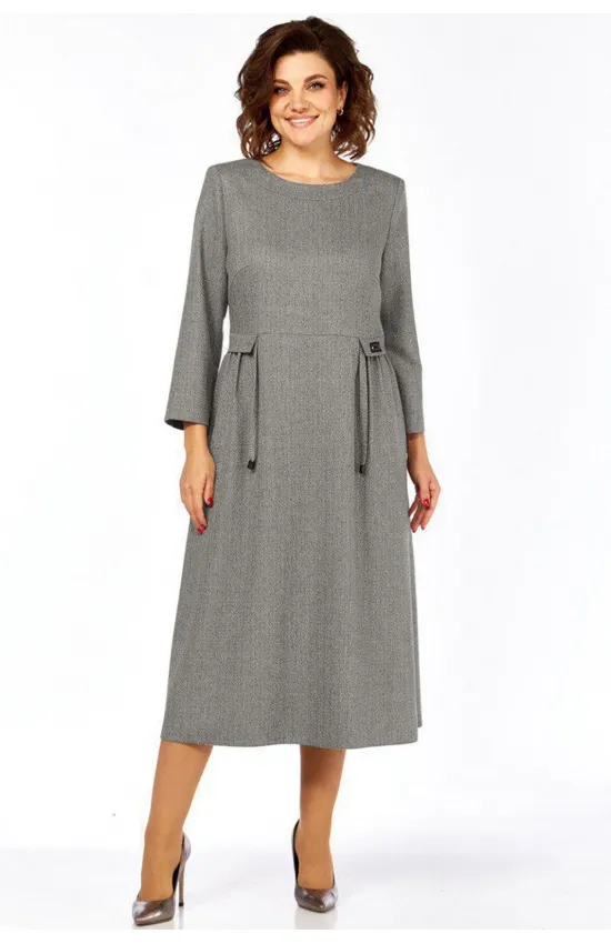Платье Милора-Стиль 1399 серый