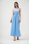 Платье Max 4-088 голубой