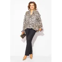 Блузка Лилиана 1489 леопард
