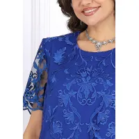 Платье Ninele 7474 Васильковый