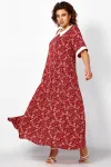 Платье Begimoda 1052 вино