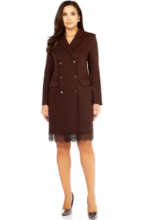 Платье Милора-Стиль 1413 шоколад