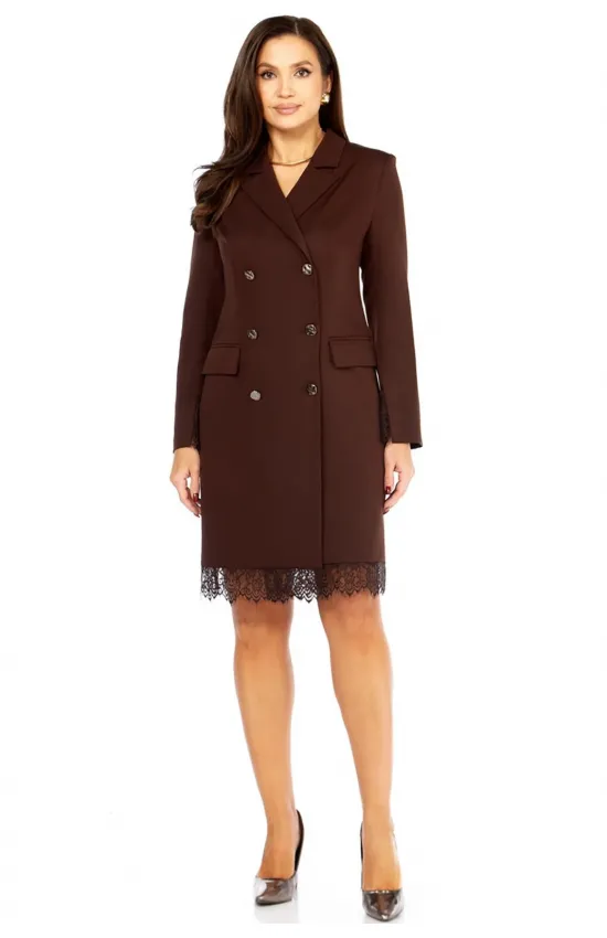 Платье Милора-Стиль 1413 шоколад