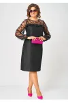 Платье Eva Grant 7284B черный