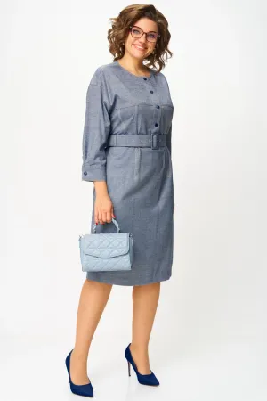 Платье Карина Делюкс М-1369деним деним