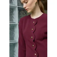 Платье Lokka 1708 бордовый