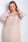 Платье Tvin 7668 бежевый Платье Tvin 7668 бежевый