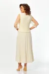 Платье Mira Fashion 5697 бежевый