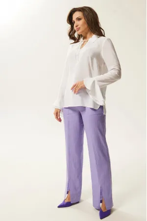 Брюки Mislana С966 сирень