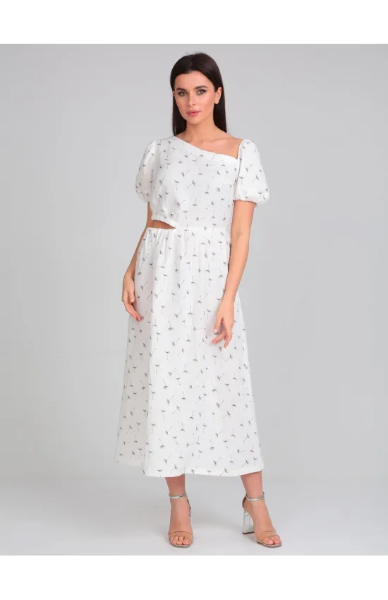 Платье Your Size 2188/170 Белый с принтом