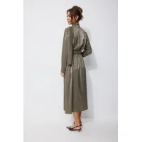 Платье Люше 4248 оливка