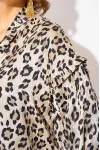 Блузка Лилиана 1489 леопард