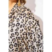 Блузка Лилиана 1489 леопард