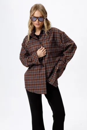 Рубашки Pirs 6223 коричневый