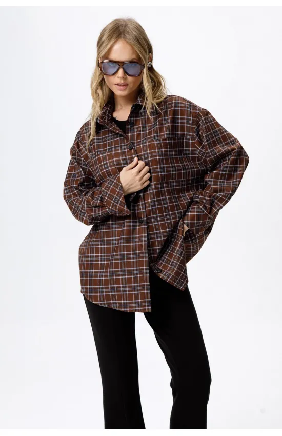 Рубашки Pirs 6223 коричневый