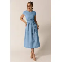 Платье Golden Valley 4805-2 светло-синий