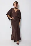Платье Люше 4252 коричневый Платье Люше 4252 коричневый