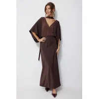 Платье Люше 4252 коричневый