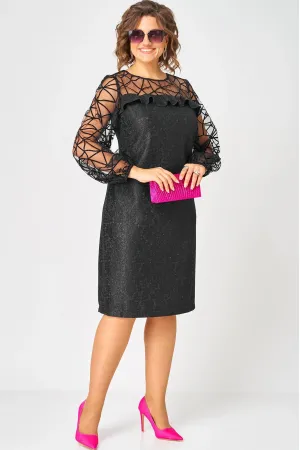 Платье Eva Grant 7284B черный