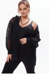 Блузка Condra Deluxe 16226 черный Блузка Condra Deluxe 16226 черный