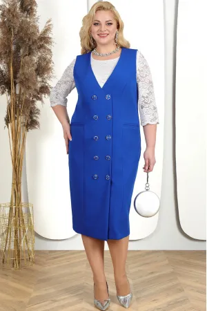 Платье Ninele 7443 Василек