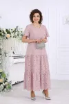 Платье Ninele 7531 Пудра Платье Ninele 7531 Пудра