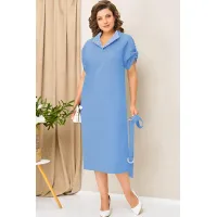 Платье Volna 1419 голубой