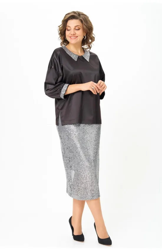 Юбка Andina City 1023 серый