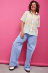 Блузка Begimoda 4127 акварель