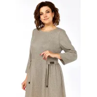 Платье Милора-Стиль 1399 песочная елочка