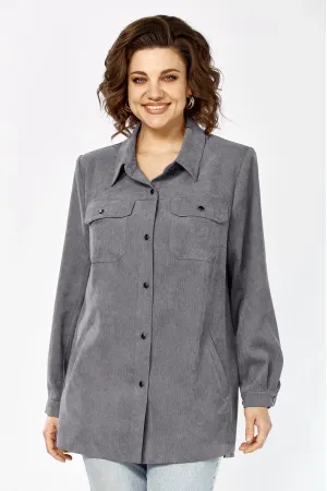 Блузка Тэнси 409 графитовый