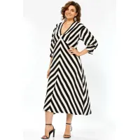 Платье Celentano 5084 полоска