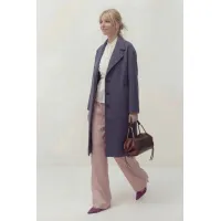 Пальто Lokka 1867 фиолетовый