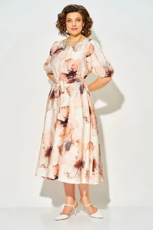 Платье Лилиана 1536 пудра