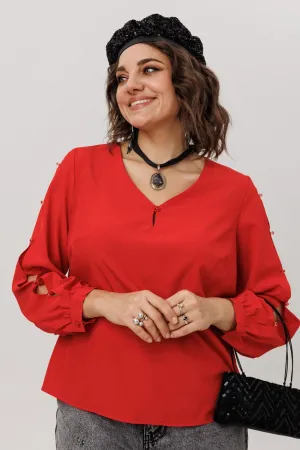 Блузка Anelli 1802 тот самый красный
