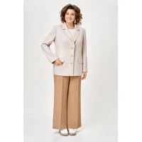 Пиджак Swallow 910 Бежевый «Серая елочка»