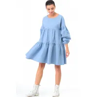 Платье Talia Fashion 368 голубой