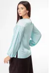 Блузка Anelli 883 голубой Блузка Anelli 883 голубой