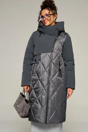 Пальто Beautiful & Free 8023 графит