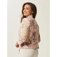 Пиджак Condra Deluxe 15106 розовый-желтый