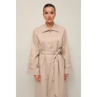 Плащ Pur Pur 11-413 Светло-бежевый
