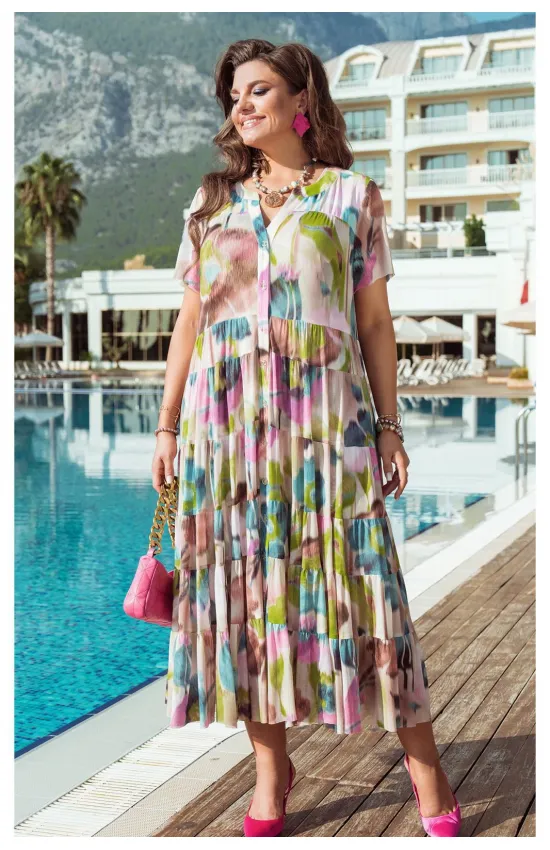 Платье Vittoria Queen 25013 * мультиколор