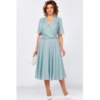 Платье Mira Fashion 5598 бирюза