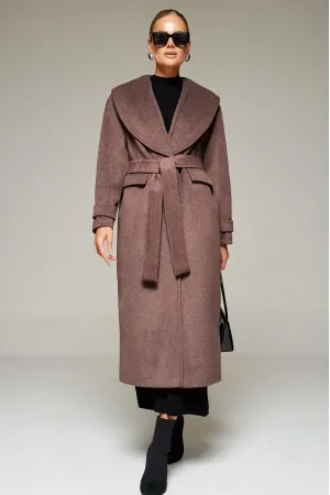 Пальто Beautiful & Free 7019 какао