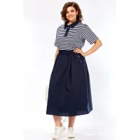 Платье Matini 3.1808 белый+синий