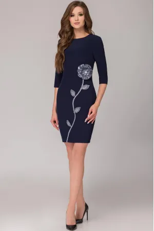 Платье Svetlana Style 1086 темно-синий