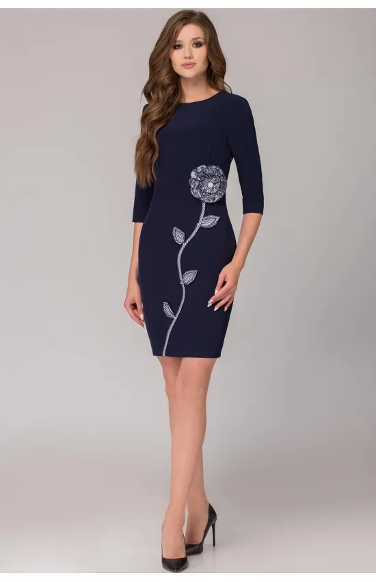 Платье Svetlana Style 1086 темно-синий