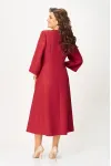 Платье Кокетка И К 1520 красный